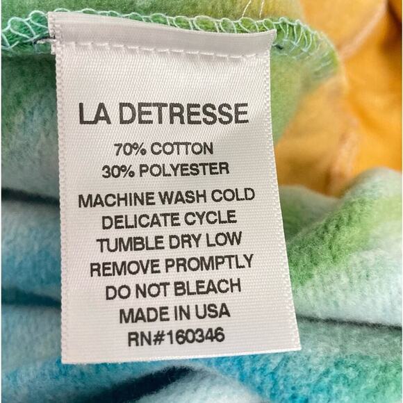 NWT * LA DETRESSE Strawberry Fields Hoodie Sweatshirt - Size M - $238. - Picture 10 of 11